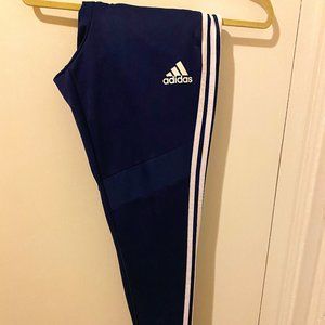 Adidas Track Pants Tapered Blue/White 3-Stripes